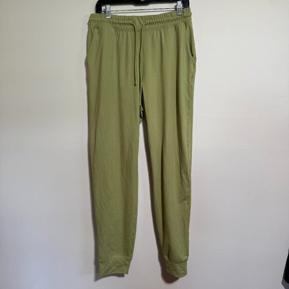 Fabletics Soft Green Joggers, Large - Picture 1 of 3